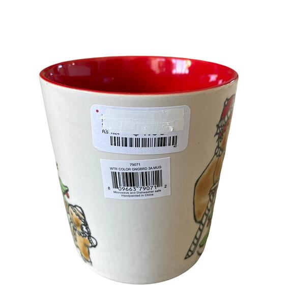 ELI + ANA Christmas Gingerbread Coffee Mug Cup 21 oz Ceramic Christmas Tree New - Picture 5 of 8